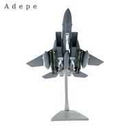 [Adepe] 1/100 F 15E Fighter Fighter Aircraft Model Collectables Metal Planes Fighter Model Toy for D
