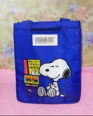 正版 史努比 SNOOPY 餐袋 餐盒袋 收納袋 外出袋 保冷 保溫 防水袋 便當袋