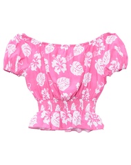 Kloset and Etcetera Tropical Sway Hawaii shirt / Blue เสื้อฮาวาย