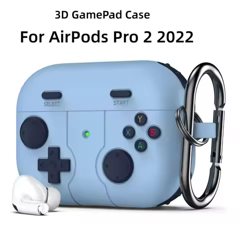 New Case For Airpods Pro 2 3D funny Case Luxury Silicone case 3D Game console Cases for Airpod Pro 2