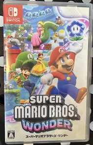 Switch super Mario bro wonder 日本版有中文