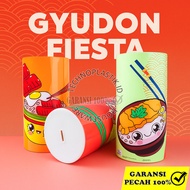 TECHNOPLAST Jumbo Coin Bank Plastic Piggy Bank/ 152 X 300 Mm GYUDON FIESTA