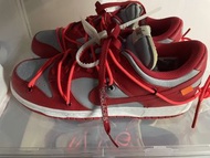 Nike off white Dunk Low Red