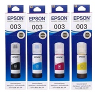 หมึกเติมEpson ของแท้ ใช้กับปริ้นเตอร์อิงค์เจ็ท Epson  L3110 / L3150/L5190ปริมาณการพิมพ์สีดำ 4500 หน้