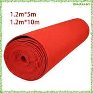 [IsuwaxaMY] Red Carpet Runner, Red Aisle Runner, Portable, 1.2 M Wide, Wedding Carpet for Indoor And