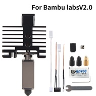3D Printer Accessories Tuozhu Bambu Lab X1/P1S/P1P Extruder Hotend Heating Kit V2.0