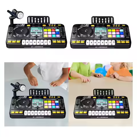Baby Musical DJ Set for Kids Learning Table Instrument Gift DJ Controller