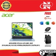 ACER ASPIRE LITE AL14-32P-C6WR - BLUE (N150,H&S,8G,512G SSD,14'WUXGA,UHD,RSLOTX1,SSLOTX0,W11)