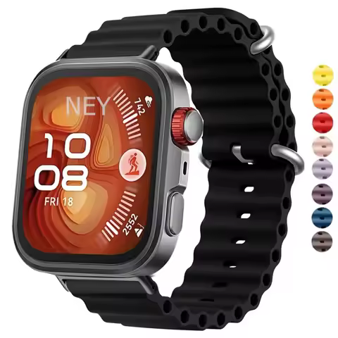 Ocean Strap For Huawei Watch Fit 3 4 band Smartwatch Replacement Silicone Bracelet Correa Huawei Wat