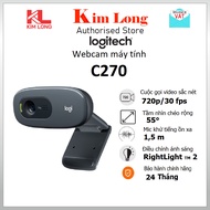 Logitech C270 HD Webcam (1280x720p) - genuine