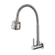 ก๊อกซิงค์เดี่ยวติดผนัง RASLAND RA A125-A365 สเตนเลส (1246358)