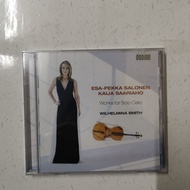 F425 Salonen Wilhelmina Smith, Esa-Pekka Salonen, Saariaho – Works for Solo Cello CD Album 2019 Classical S0419