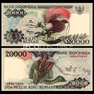 Indonesia 20000 Rupiah Cendrawasih Generasi Lama Uang Kertas Best