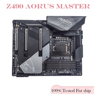 For Gigabyte Z490 AORUS MASTER Motherboard 128GB LGA 1200 DDR4 ATX Mainboard 100% Tested Full work