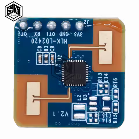 LD2420 24G Radar Sensor – Human Micro Motion Detection (ISM Band, High Sensitivity, Low Power)