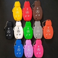 Silicone key cover Key condom Mercedes benz mercy C200 avantgarde W205 & Mercedes benz mercy E400 ed