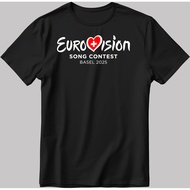 Eurovision Song Contest Basel 2025 White-Black Men'S / Women'S T Shirt C063
