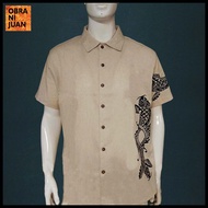 Obra ni Juan Authentic Casual with print  - Natural (#2049)