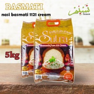 Basmati Rice Long Grain 1121 Nasi Biryani Mandy Imported Saudi Arabia Packing 5Kg