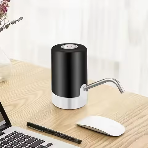 Automatic Electric USB Barreled Water Dispenser Pump Gallon Drinking Water Bottle Switch Water Treat