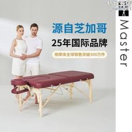 【人氣爆款】名騰Master加固可摺疊孕婦美容按摩床大肚子可拆卸推拿理療床