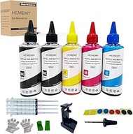 500ml Ink Refill Kits Compatible with Hp Ink Cartridges 68XL 67XL 305XL 300XL 650XL 901XL 62XL 21XL 