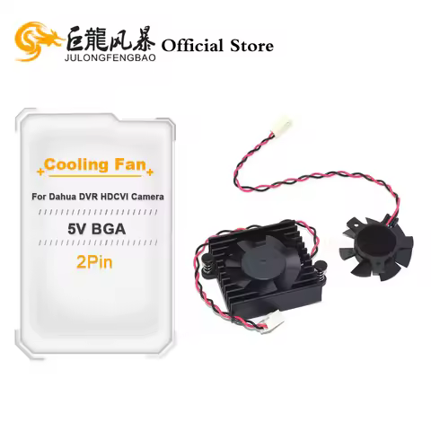 New Heatsink Fan For Dahua DVR HDCVI Camera Cooling DC5V BGA 2Pin Chipset Fan