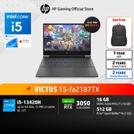 [New] HP VICTUS | i5-13420H | RTX 3050 |16GB/512GB | FHD IPS 144 Hz | 1Yrs | 15-fa2187TX โน๊ตบุ๊ค
