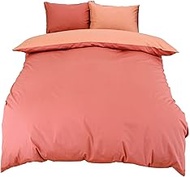Merry Night FM626001-11 Duvet Cover FROM (Terracotta) Double Long, Approx. 74.8 x 82.7 inches (190 x