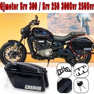 NEW Fit Srv300 / Srv250 Accessories Original Side Box Saddlebags Motorcycle  for Qjmotor Srv 300 / S