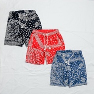 Bespoke project Short paisley pants