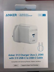 Anker 312 充電器 (Ace 2, 25W)