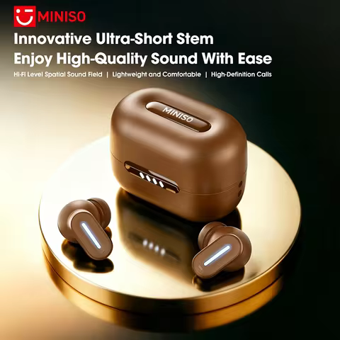 MINISO MS132 Wireless Bluetooth Headphones TWC Office Travel Bluetooth Earphones ENC Noise Reduction