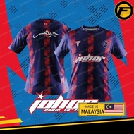 Fazz JDT02 - Jersey Children J0H0r D4rul T4z1m Home Fan Made 2022 Red Blue
