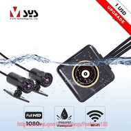 SYS VSYS Full Body Waterproof Motorcycle Camera Recorder P6FL WiFi Dual 1080P Full HD Motorcycle DVR