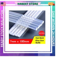 [10Pcs] Hot Glue Gun Sticks,Mini, 4 Inch, Hot Glue Sticks, Glue Gun Sticks, Hot Glue, Glue Sticks fo