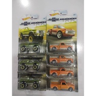 HOT WHEELS 2018 CHEVY BLAZER 4x4 vs CUSTOM '69 CHEVY PICKUP - CHEVROLET TRUCKS 100 YEARS ANNIVERSARY