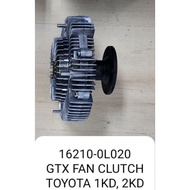 Clutch Fan Toyota 1KD, 2KD (16210-0L010)