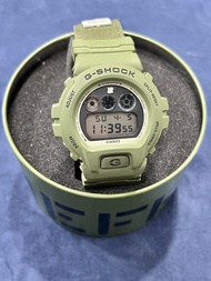 🔥罕有 狀態極佳G-Shock DW-6901UD-3🔥 二手中古 CASIO G-Shock x UNDEFEATED DW-6901UD 軍綠尼龍帶 限量版 DW-6900 狀態: 非常好, Fu