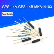10pcs N/O Reed switch Magnetic Switch 2 * 14mm Normally Open Magnetic Induction switch N/C Normally 