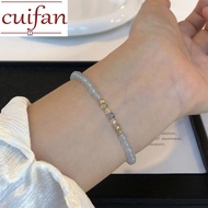 18k gold pawnable saudi gold original Blue chalcedony crystal opal bracelet tauco bracelet 4rounds 1