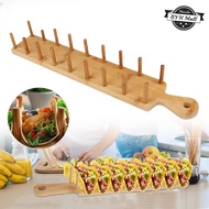 Wood Taco Holder Taco Tray Holder Potato Chips Kitchen Tool For Parties And Restaurants