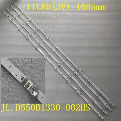 LED Strip 11LED For Panasonic TX-55HX580B Maxzen JU55SK04 LB-C550Y19-5S-UHG LB-C550U17-E5K-H-G71-JF2