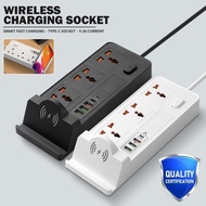 Extension Electric socket 6 Power Socket Extension wire USB Ports wayar sambungan Adapter Socket Ext