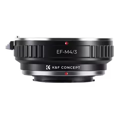 K&F CONCEPT EOS-M4/3 Camera Lens Adapter for Canon EOS EF EF-S Mount Lens to M4/3 MFT Olympus PEN an