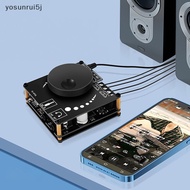 yosunrui5j] 1 Set Stereo 3.5MM AUX USB APP DC12V-24V YS-AP50L patible 5.0 50W+50W Power Digital Ampl