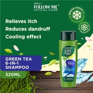 Follow Me Green Tea Shampoo 320ml (6-in-1)