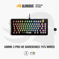 Glorious GMMK 3 Pro HE Barebones 75% คีย์บอร์ดเกมมิ่ง Wired Gaming Keyboard (ไม่รวมคีย์แคปและสวิตช์)