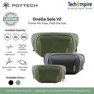 PGYTECH OneGo Solo V2 Black 4/6/10L Camera Bag Mirrorless Camera Large Capacity Portable Chest Bag S