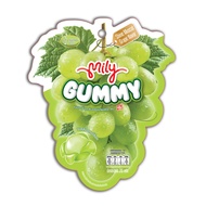 MILY Gummy มีลี่ กัมมี่ รสองุ่นไซมัสคัส 70g //เยลลี่ปอกเปลือกได้// เคี้ยวนุ่มหนุบหนับ//พร้อมส่ง